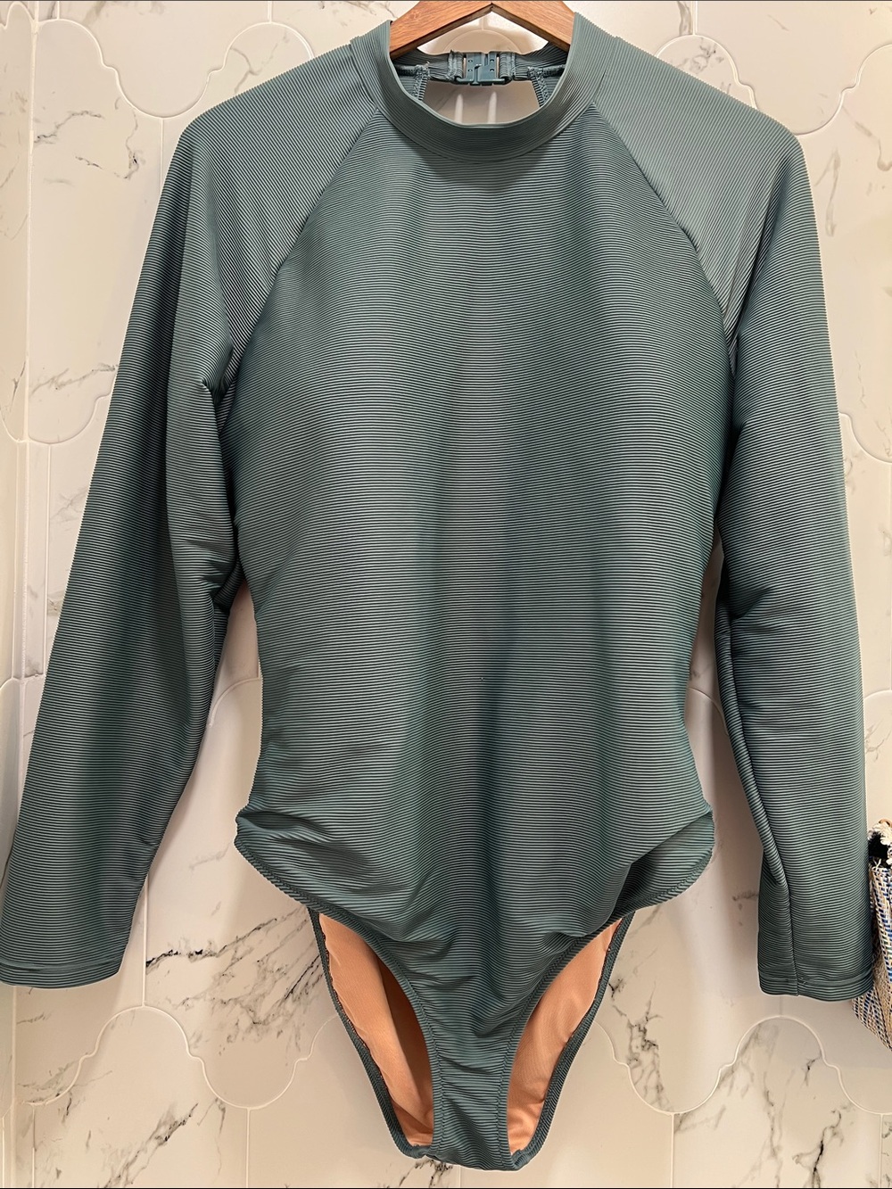 J CREW RASHGUARD SWIMSUIT SPF - Picture 2 of 9